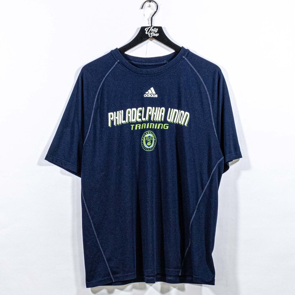 Philadelphia Union Adidas Soccer Training Jersey XL Y2K Blokecore Futbol